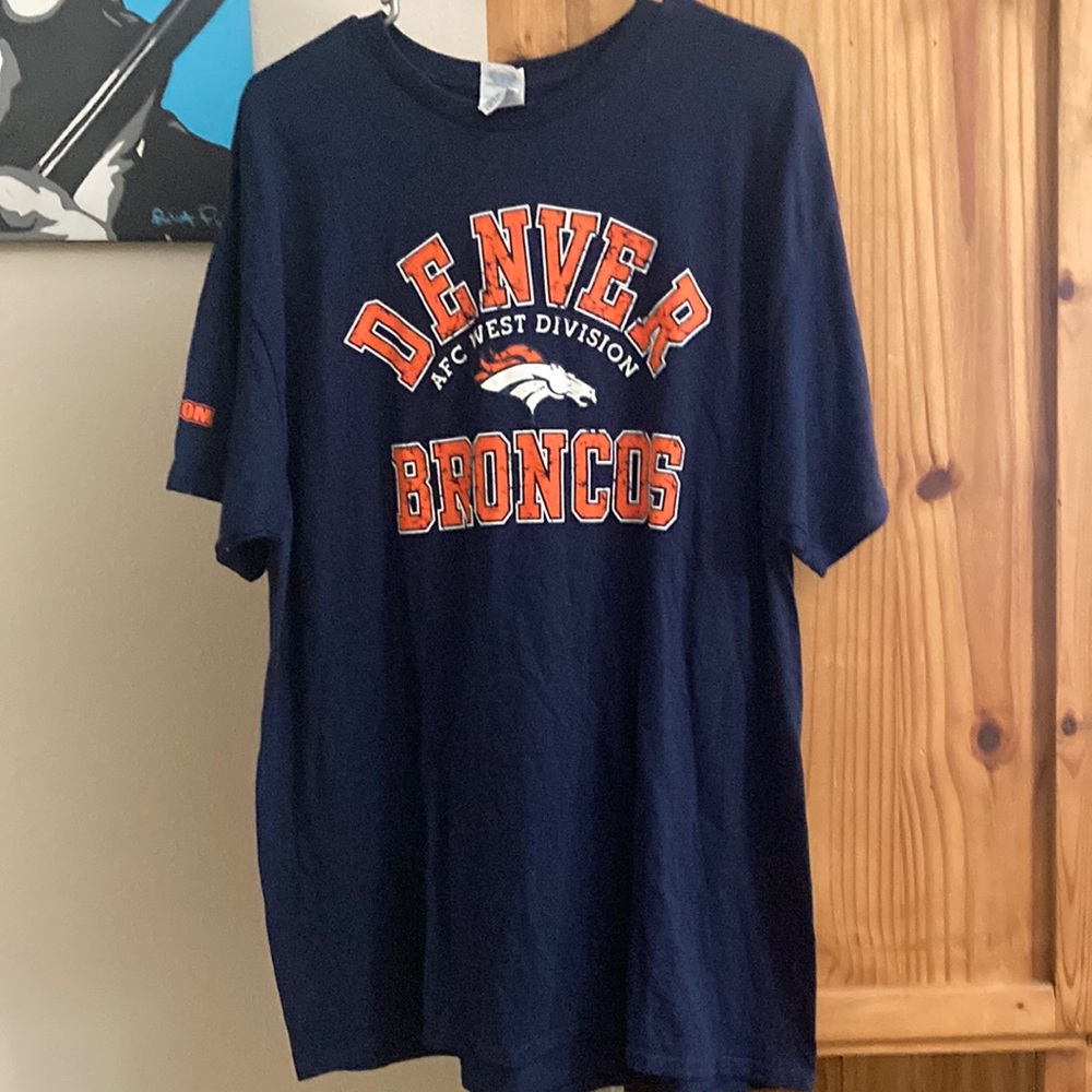 Never worn AFC  west division Denver Broncos